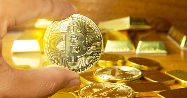 Public demand for Bitcoin over gold