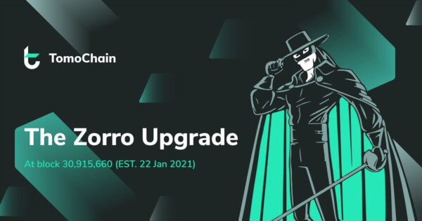 tomochain zorro upgrade ethereum