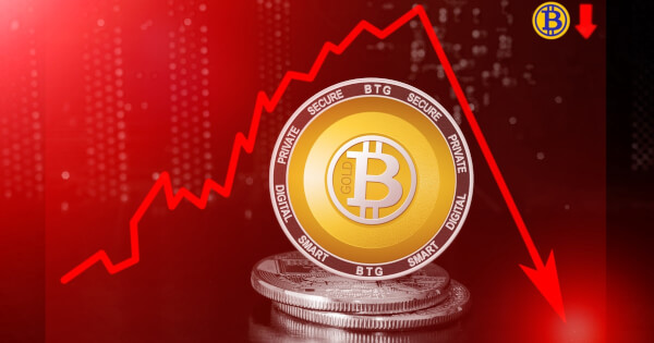 Bitcoin price slump