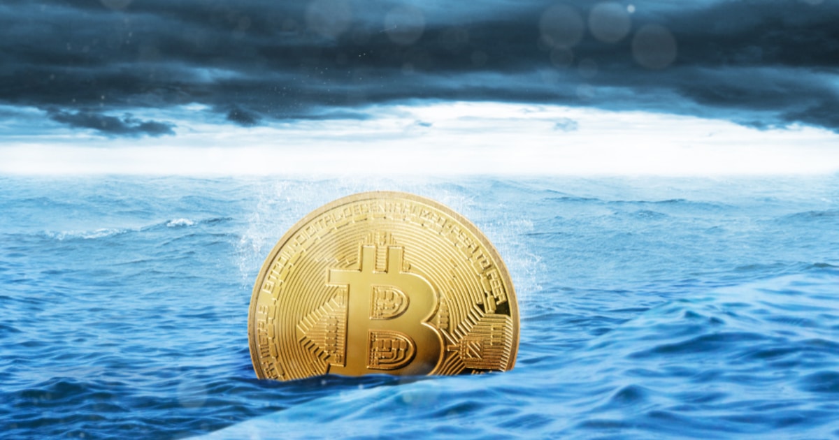 Bitcoin sinks to new depths, unable to sustain a price above $40K