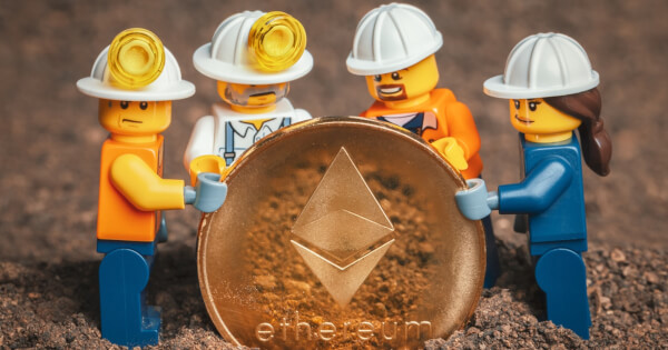 Ethereum Miners Revenue Percentage Reaches Monthly Low