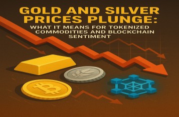 Gold and Silver Prices Plunge: What it Means for Tokenized Commodities and Blockchain Sentiment