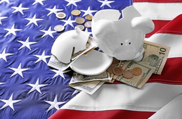 A Brief History of US National Credit Defaults