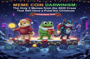 Meme Coin Darwinism: The Only 3 Memes from the 2025 Craze That Still Have a Pulse this Christmas