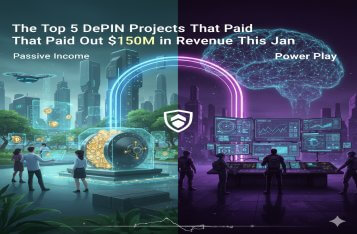 Passive Income or Power Play? The Top 5 DePIN Projects That Paid Out $150M in Revenue This Jan