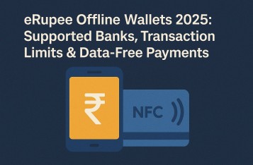 eRupee Offline Wallets 2025: Supported Banks, Transaction Limits & Data-Free Payments
