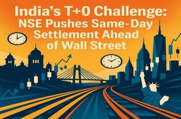 India's T+0 Challenge: NSE Pushes Same-Day Stock Settlement Ahead of Wall Street