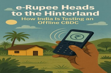Offline e-Rupee Pilot: RBI Tests INR 2 K Bluetooth CBDC Wallets Across Rural Odisha & Bihar