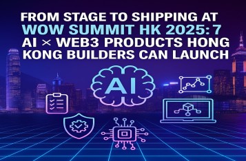 From Stage to Shipping at WOW Summit HK 2025: 7 AI x Web3 Products Hong Kong Builders Can Launch Now