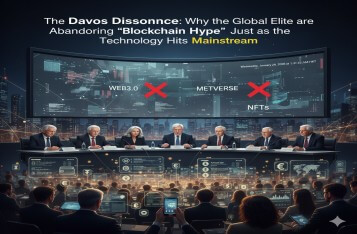 The Davos Dissonance: Why the Global Elite are Abandoning 'Blockchain Hype' Just as the Technology Hits Mainstream