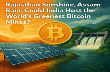Rajasthan Sunshine, Assam Rain: Could India Host the World's Greenest Bitcoin Mines?
