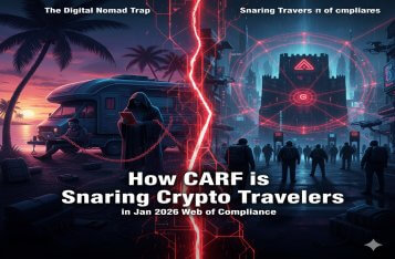 The Digital Nomad Trap: How CARF is Snaring Crypto Travelers in the Jan 2026 Web of Compliance