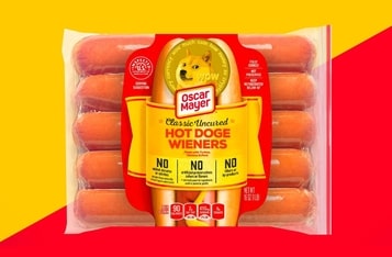 Meat Food Production Giant Oscar Mayer Auctions Disposable Packaging "Hot DOGE" Wiener