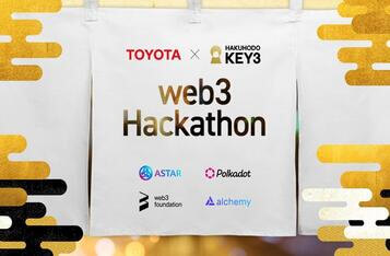 Web3 Hackathon on Astar sponsored by Toyota Motor Corporation
