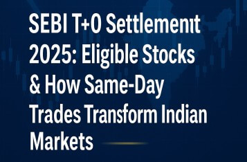 SEBI T+0 Settlement 2025: Eligible Stocks & How Same-Day Trades Transform Indian Markets