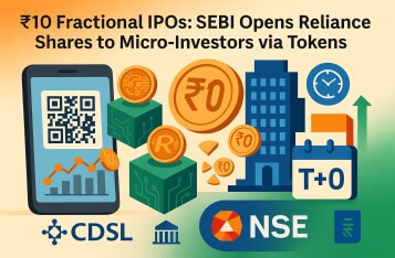 Rs.10 Fractional IPOs: SEBI Opens Reliance Shares to Micro-Investors via Tokens